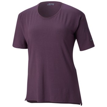 Columbia Fairview II Short Sleeve, Camiseta Morados Para Mujer | 396742-HAB